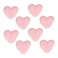 Figuras de azúcar de corazones - FunCakes - 8 unidades