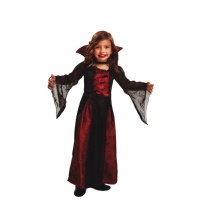 Disfraz de vampiresa araña para niña