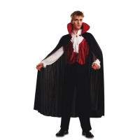 Disfraz de vampiro con capa larga para hombre
