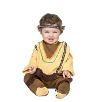 Disfraz de indio cherokee para bebé