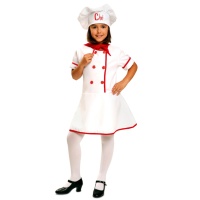 Disfraz de Chef para niña