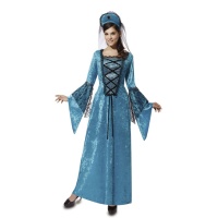 Disfraz de príncipe medieval para mujer