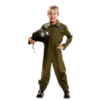 Disfraz de piloto de caza para niño
