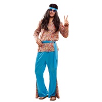 Disfraz de hippie psicodélico para hombre