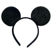 Diadema con orejas de ratón