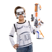 Camiseta disfraz de Stormtrooper infantil