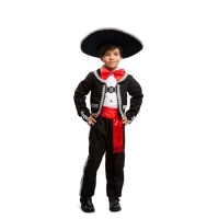 Disfraz de mariachi negro para niño