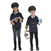 Disfraz de piloto infantil con accesorios