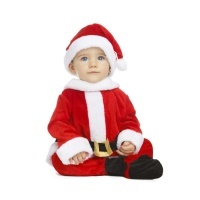 Disfraz de Papá Noel con mono y gorro para bebé