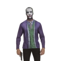 Camiseta disfraz de payaso jocoso para hombre