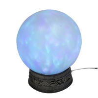 Bola de bruja con luz y sonido de 20 cm