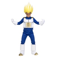 Disfraz de Vegeta Saiyan con accesorios en caja para niño