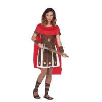 Disfraz de romano imperial para mujer