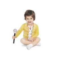 Camiseta disfraz de Freddie Mercury para bebé