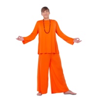 Disfraz de discípulo budista para hombre