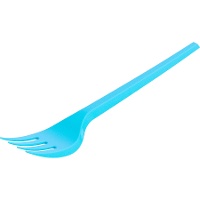 Tenedores de 16,5 cm de plástico de colores - 25 unidades