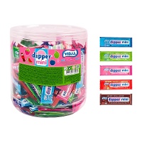 Dipper mini de caramelo blando de sabores surtidos - Dipper Mini Vidal - 250 unidades