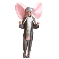 Disfraz de elefante con capucha para niño