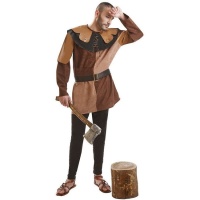 Disfraz de leñador medieval