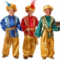Disfraz de paje de oriente para niño
