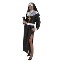 Disfraz de monja católica para mujer