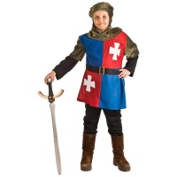Disfraz de caballero de la Edad Media para niño