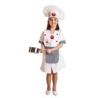 Disfraz de master chef para niña