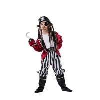 Disfraz de pirata corsario inglés para niño