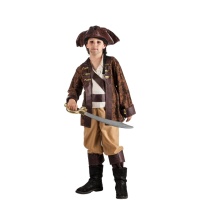 Disfraz de pirata Jack de los mares para niño