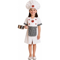 Disfraz de master chef para niña