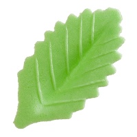 Obleas de hojas de colores de 4,5 cm - Dekora - 1000 unidades