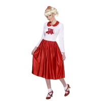 Disfraz de Sandy (Grease) animadora para mujer