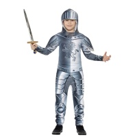 Disfraz de caballero medieval con armadura infantil