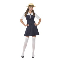 Disfraz de colegiala Girl Scout para mujer