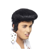 Peluca de Elvis Presley con licencia oficial