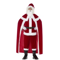 Disfraz de Papá Noel con capa