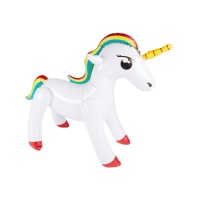 Unicornio hinchable - 90 cm