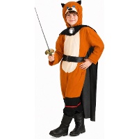 Disfraz de gato con botas infantil