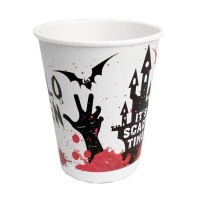 Vasos de noche sangrienta de 220 ml - 8 unidades
