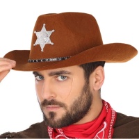Sombrero de Sherif de oeste
