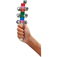 Sonajero con cascabeles vertical