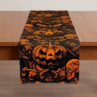 Camino de mesa de 28 cm de calabazas - 2,75 cm