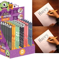 Bolígrafo de halloween mágico little monsters - 1 unidad