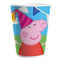 Vasos de Peppa pig party de 200 ml - 8 unidades