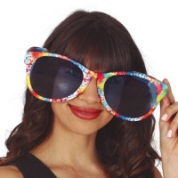 Gafas gigantes multicolor