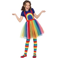 Disfraz de Rainbow Girl para niña