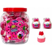 Cupcakes de gominola rellenos de 16 gr - 50 unidades