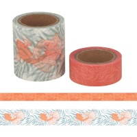 Washi tape de pez naranja - 5 m