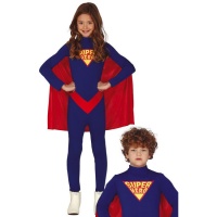 Disfraz de superhéroe infantil con capa