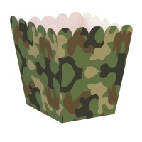 Caja de Camuflaje Militar baja - 12 unidades